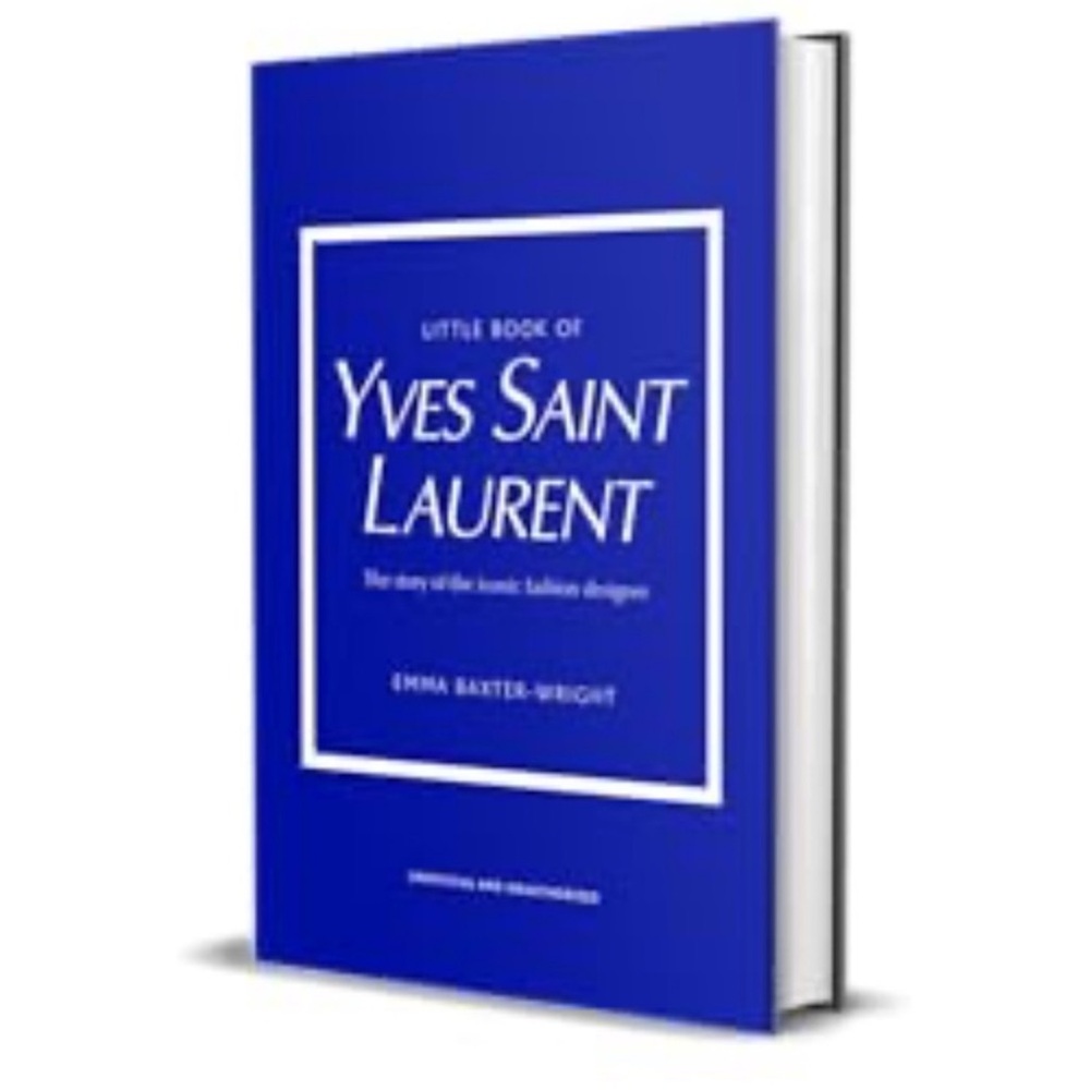 NEW! Yves Saint Laurent Coffee Table Mantle Book Hardcover